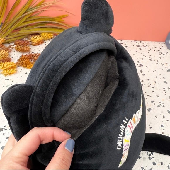 NEW Squishmallows Autumn Black Cat Treat Pail Halloween Squad Plush Toy Sz 10” - Picture 5 of 10